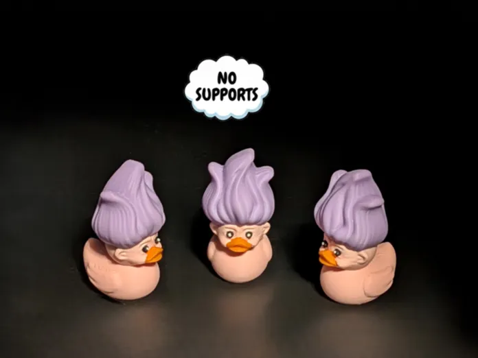 Cute Retro Troll - Duck