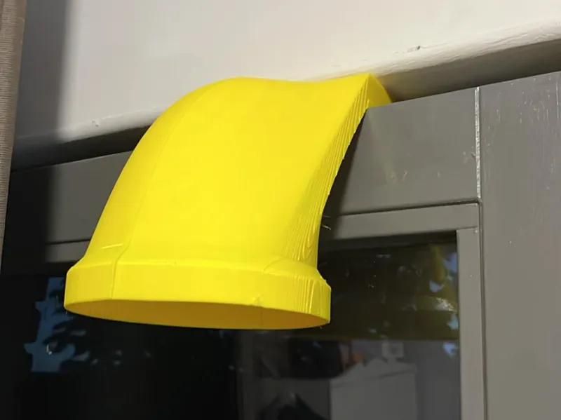 Klimaschlauchhalter Kippfenster 150 mm