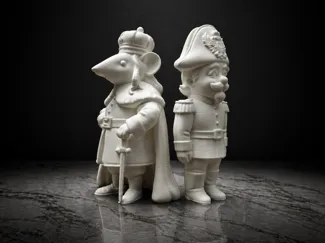 Nutcracker and Rat King Set