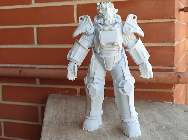 T-45d Power Armor 1/10th scale (23cm)