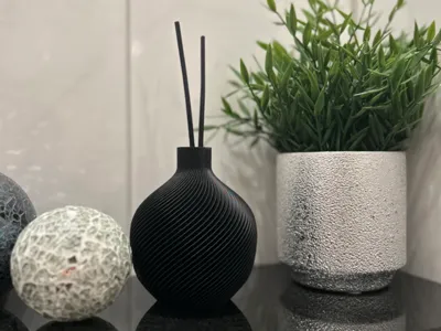 Room scent sticks spiral vase with test tubes 