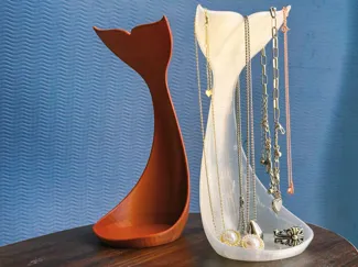 Fish tail Jewelry stand / phone stand
