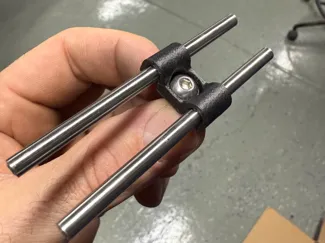 Double 3/16 Brake line Clip