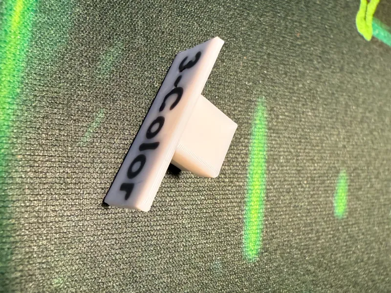 3D Benchy Dry Dock Display Stand - Labels