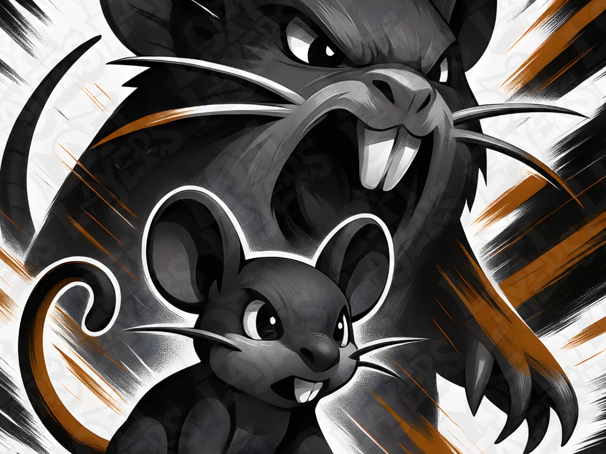 Angry Rattata Rattata & Raticate Hueforge by LoFi Layers MakerWorld: Download Free 3D ...