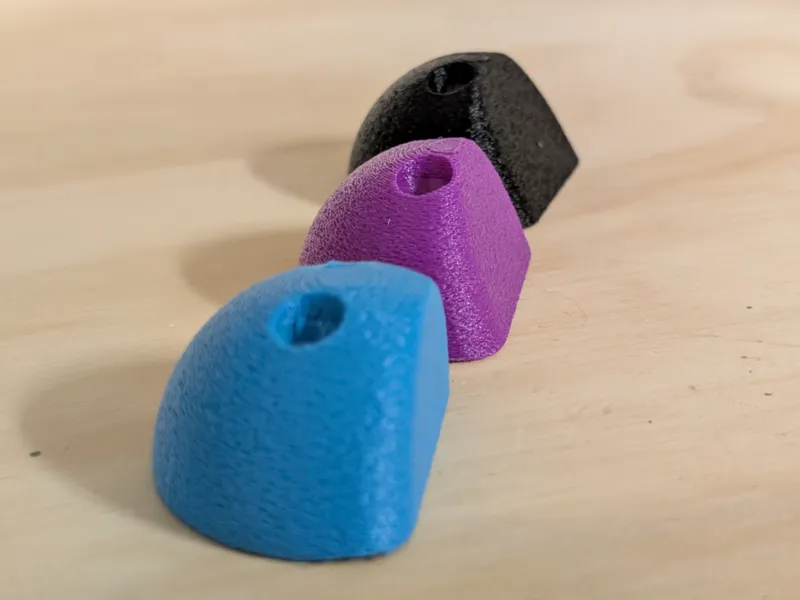 Half Dome Footholds for Climbing Wall