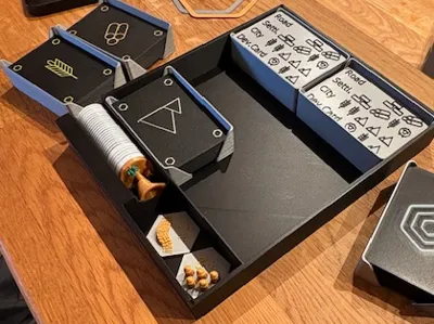Catan card storage etc.