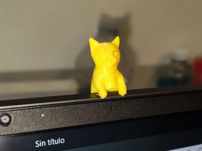 Standing Cat Laptop accesory