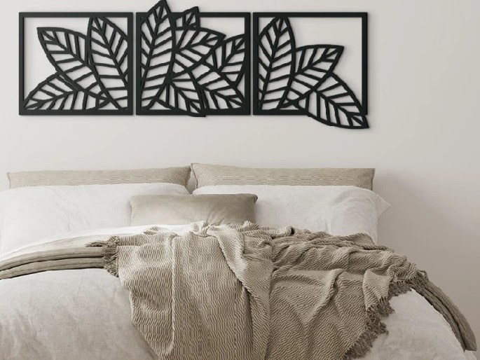 Leaves Multi Panel 3D Wall Decor