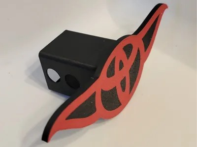 TOYOTA YODA TRAILER RECEIVER COVER PLUG 2"