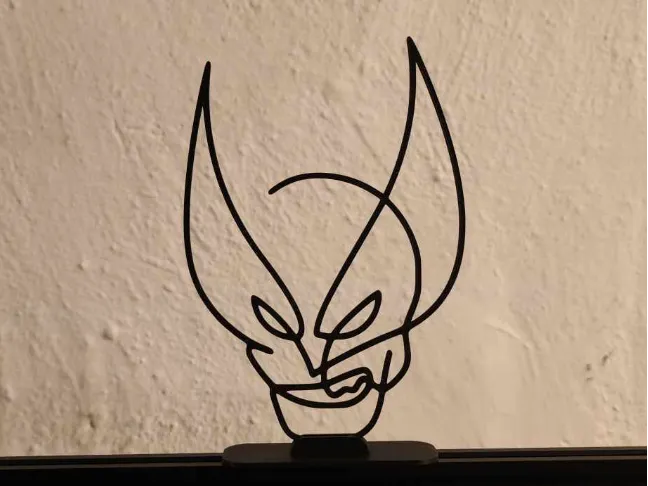 Wolverine one-line art