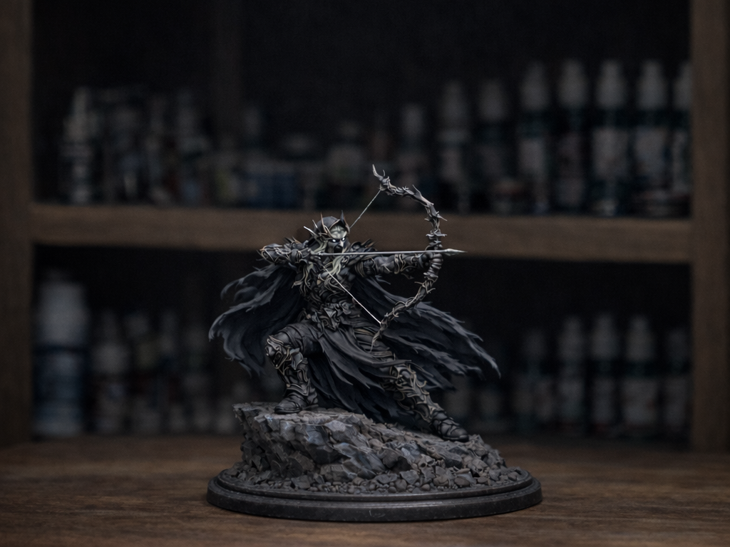 Fantasy Elfen Bogenschütze 