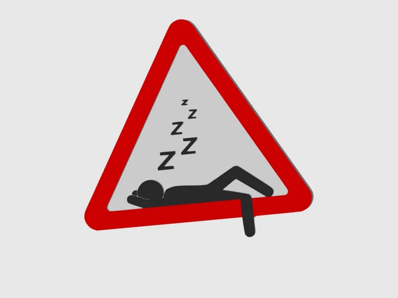 sleep sign magnet