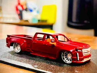 concept cadi truck  with dually bed 