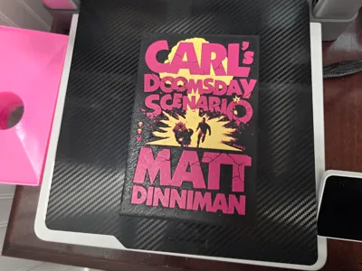Carl's Doomsday Scenario Book Cover HueForge