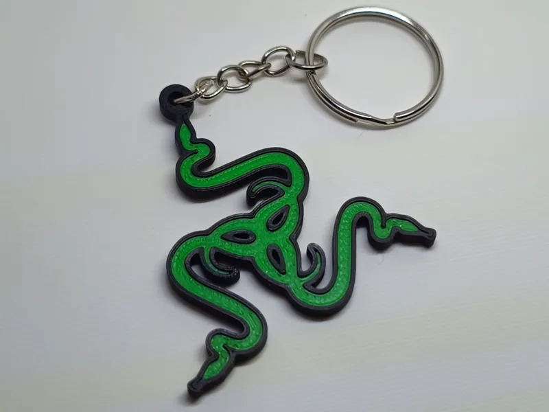 Razer Logo Keychain