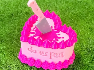 Killer Cake Trinket and Stanley Straw Topper