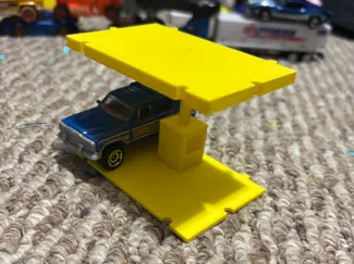 gas station pumps for hotwheels and matchbox