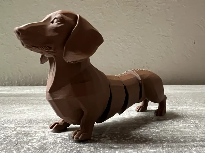 Wiggle Dackel - Articulated Flexi-Dachshund