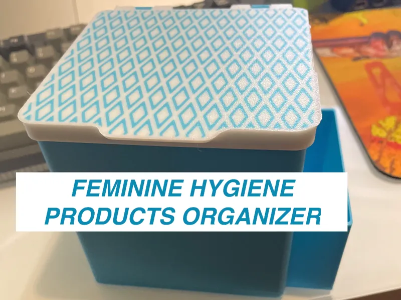 FEMININE HYGIENE PRODUCTS ORGANIZER
