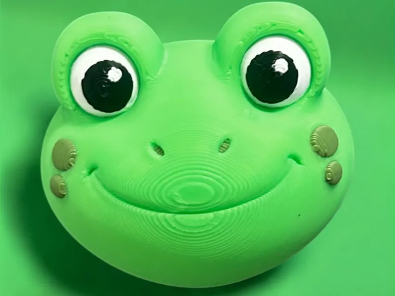 Frog Head - Fridge Magnet