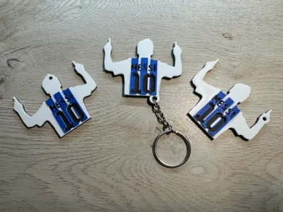 Lionel Messi Keychain