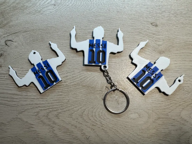 Lionel Messi Keychain