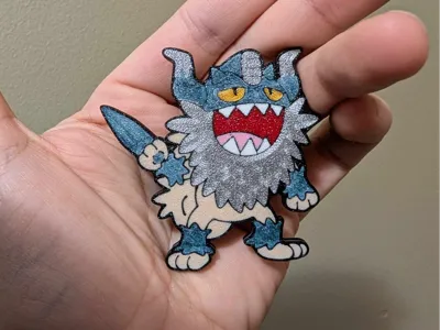 Perrzerker Pokemon Magnet