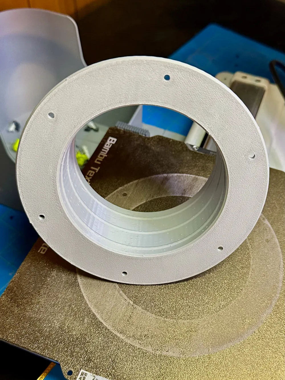 4-inch hose duct take-off - with ribs - Free 3D Print Model - MakerWorld