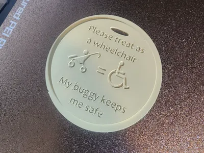 Treat as Wheelchair tag