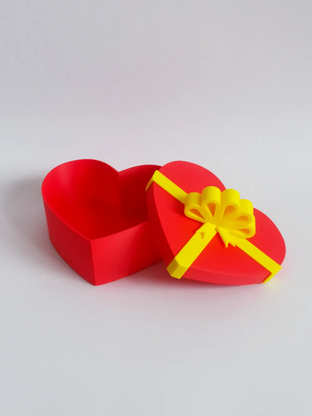 Valentine heart shaped gift box - Free 3D Print Model - MakerWorld