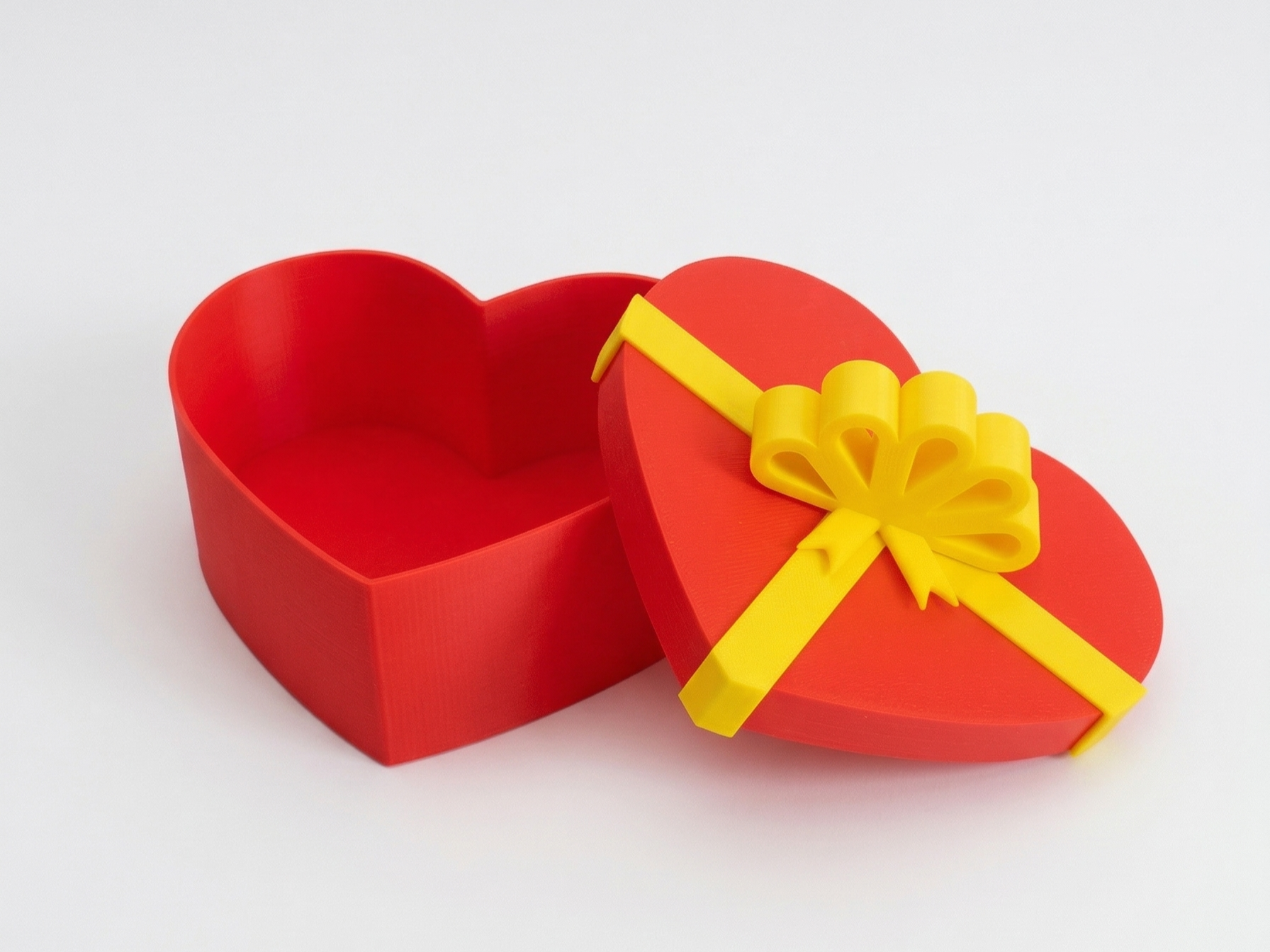 Heart shaped gift box