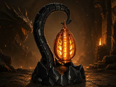 Dragon Egg Hanging Lantern