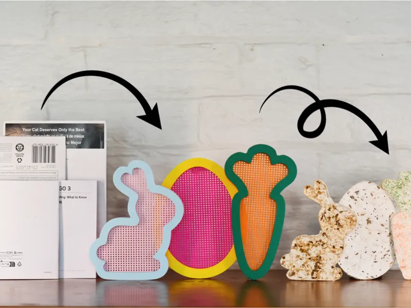 Easter Paper recycling kit