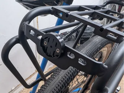 Garmin Varia mount for Trek BackRack Deluxe