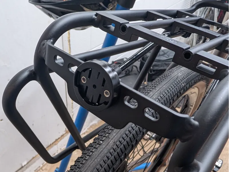 Garmin Varia mount for Trek BackRack Deluxe