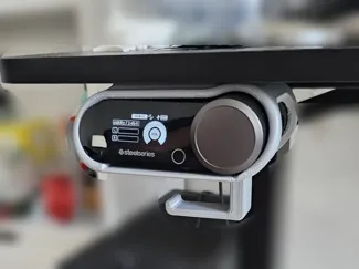 Arctis Nova Pro under table mount headphone holder