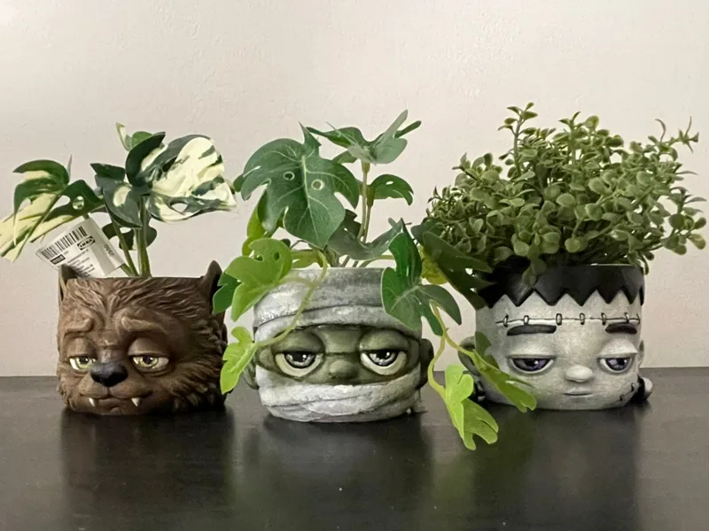 Classic Monsters Planter (IKEA FEJKA Compatible)