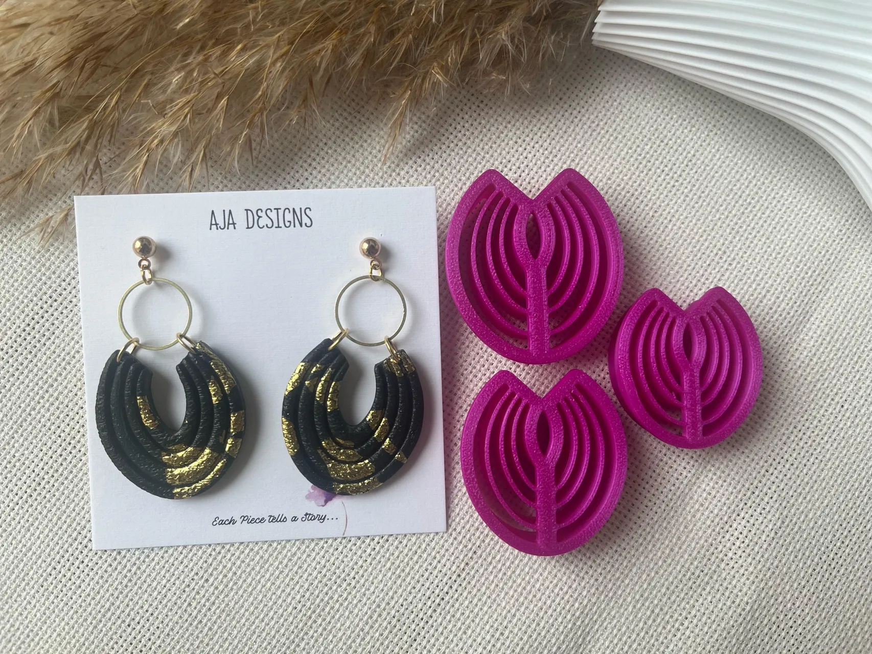 Polymer Clay Earring Mold 52 view 3