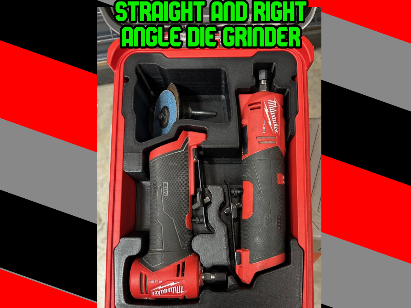 Milwaukee Die Grinder Packout Insert