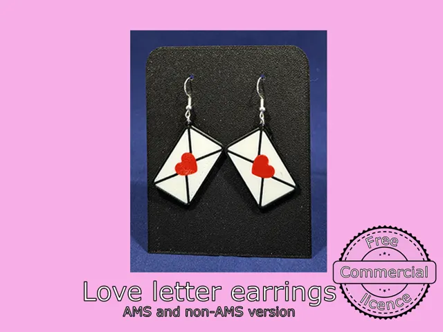 Love Letter earrings