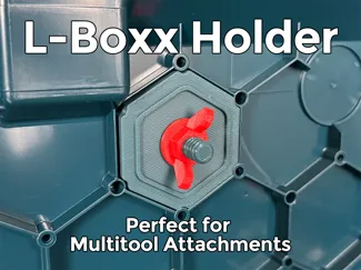L-Boxx Holder for gluing - Multitool Attachments