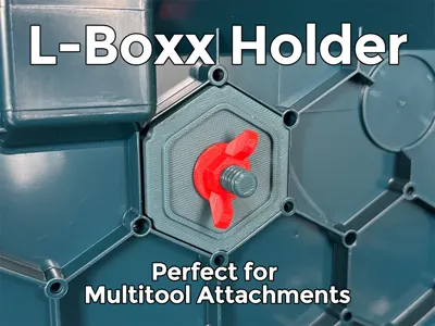 L-Boxx Holder for gluing - Multitool Attachments