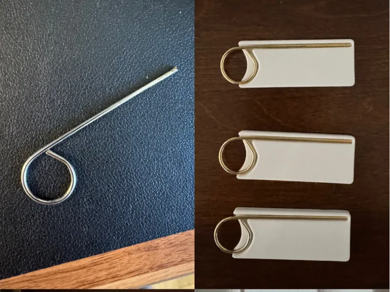 Door Lock Pin Holder