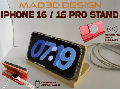 iPhone 16 / 16 PRO and Apple Watch Charging Stand