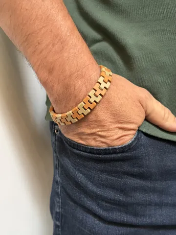Letrero o emblema decorativo: Bracelet ZenLink Fold — vista de referencia 3