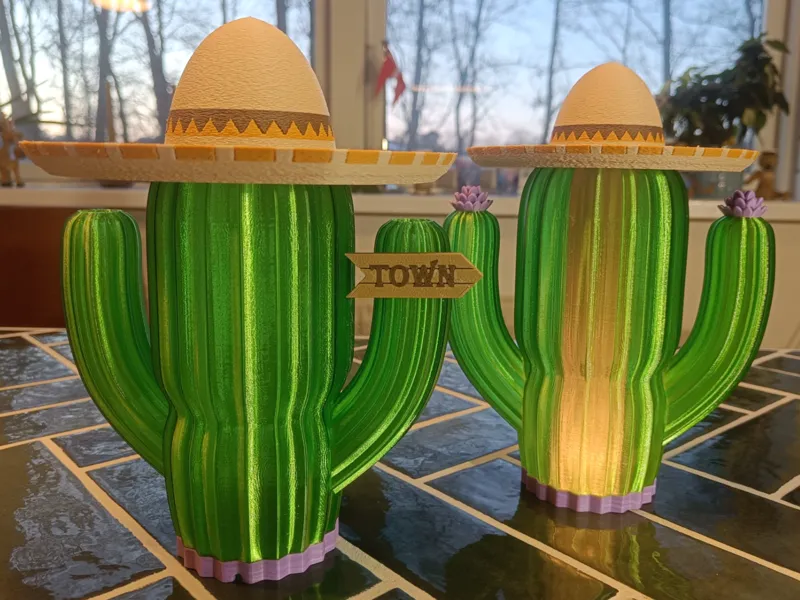 SOMBRERO For Cactus Lamp, 2 sizes (LED 001 kit)