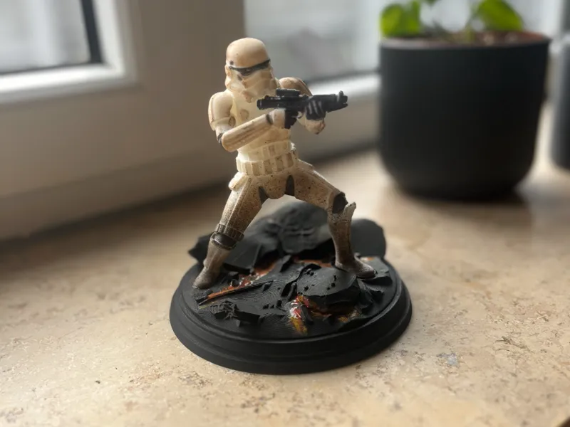 SW Stormtrooper - Diorama