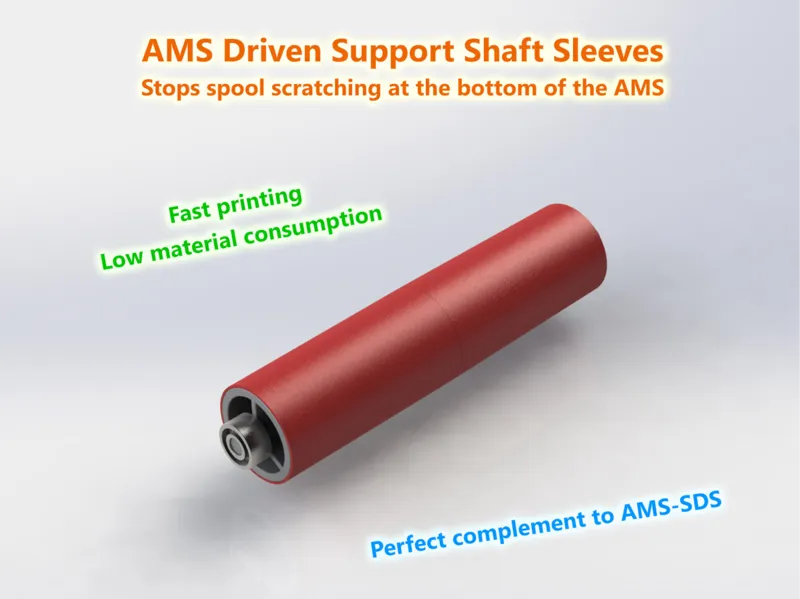 Bambu Lab AMS Driven Support Shaft Sleeves