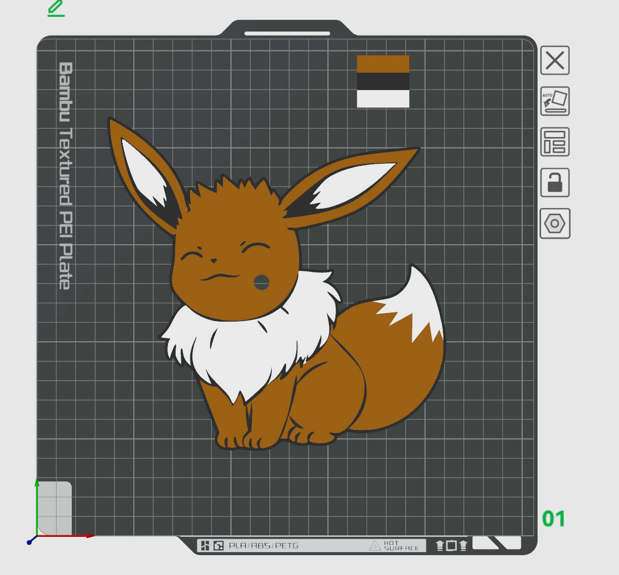 Miniatura 4 do modelo 3D Modular Pokemon Clock